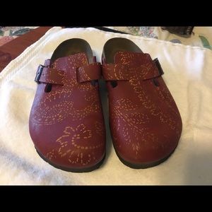 Birkenstock papillo mules, size 8